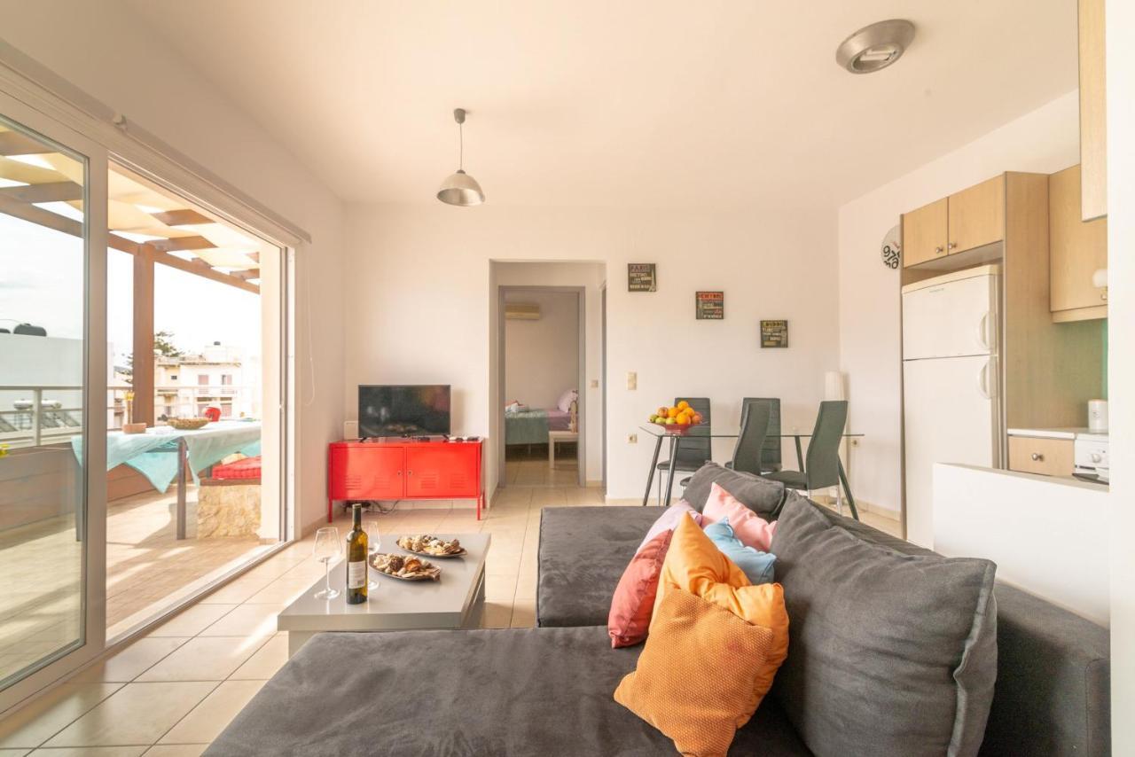 Penthouse Apartment In Downtown With Seaview Ираклион Экстерьер фото