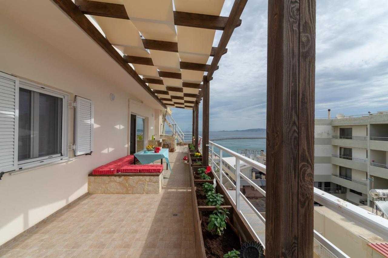 Penthouse Apartment In Downtown With Seaview Ираклион Экстерьер фото