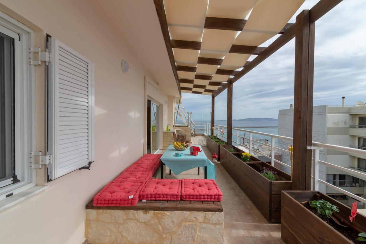 Penthouse Apartment In Downtown With Seaview Ираклион Экстерьер фото