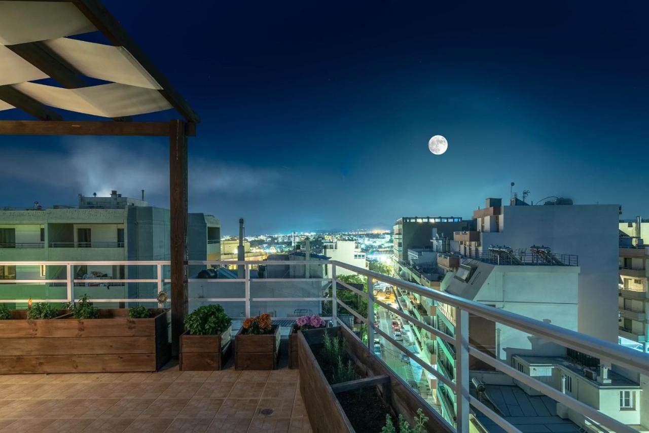 Penthouse Apartment In Downtown With Seaview Ираклион Экстерьер фото